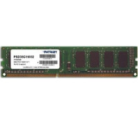 Patriot Signature, DDR3, 8 GB, 1600MHz, CL11 (PSD38G16002)