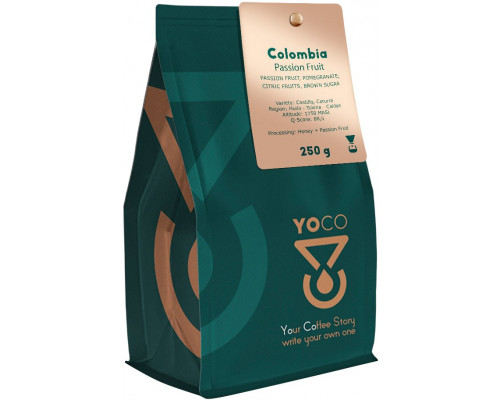 YoCo YOCO - kawa ziarnista Kolumbia Passion Fruit Honey Filter 250 g