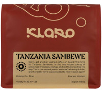 Klaro Klaro - kawa ziarnista Tanzania Sambewe Washed Filter 250 g