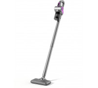 Hurtel Mini odkurzacz ręczny pionowy 4w1 ze szczotką do usuwania roztoczy - Gray Mini odkurzacz ręczny pionowy 4w1 ze szczotką do usuwania roztoczy - Gray
