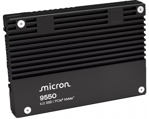 SSD Micron 9550 MAX SSD Mixed Use szyfrowany 6.4 TB intern 2.5" (6.4 cm) PCI Express 5.0 x4 (NVMe) 256-Bit-AES TCG Opal Encryption 2.0 Self-Encrypting Drive (SED) zgodny z TAA (Packung mit 10)