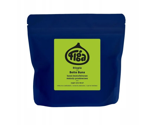 Cafe Michel Figa Etiopia Bette Buna 250g - kawa bezkofeinowa