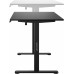 Gaming galds SENSE7 NOJO LIGHT Black 160 cm x 80 cm