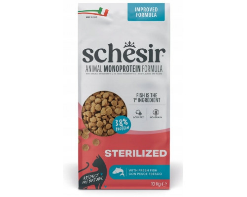 Schesir dla kota po sterylizacji fish 10 kg worek