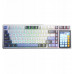 Aula AULA klawiatura gasket L99 Dark Gray+White+Blue Raindrop Switch RGB