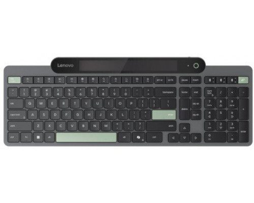 Lenovo Self-Charging Bluetooth Keyboard US English Czarny, Zielony (4Y41R69489)
