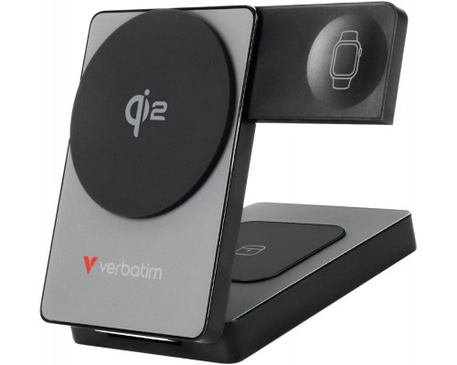 Verbatim Foldable 3-in-1 magnet. wireless PB 5000mAh Gray (32294)
