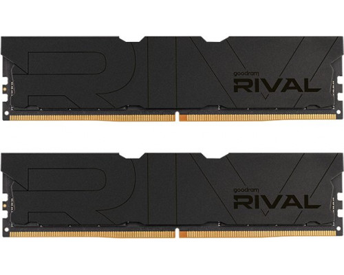 GoodRam Rival Deep Black, DDR4, 16 GB, 3600MHz, CL18 (GGDKD4-36VL18S/16GDC)