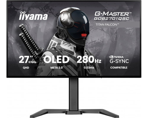 iiyama G-Master GOB2701QSC-B1 Titan Falcon Tandem OLED