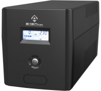 UPS Alantec Power awaryjny UPS 1000VA/600W, 220V/50Hz, obudowa Tower, LCD, 4×CEE 7/3, USB, akumulatory VRLA 2×7Ah, kabel USB A-B 1.2 m, kabel zasilający CEE 7/7 1.4 m (AP-BK1000-02)