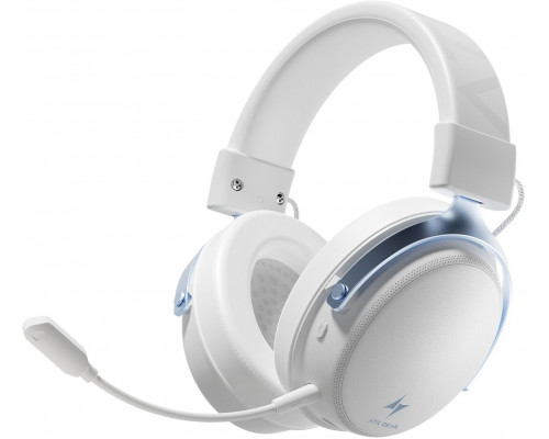 ATK Neptune N9 Ultra gaming, bezprzewodowe, 7.1 - biało-blue (14000048)