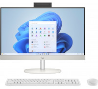 HP All-in-One 24 Ryzen 7 7730U 16GB 512GB 23.8" bez systemu operacyjnego White (9L732EA)