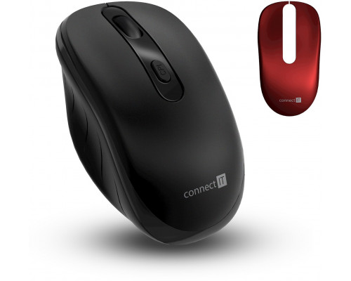 Connect IT LONG LIFE cicha, USB, czarna (CMO-2000-BK)