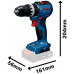 Bosch Wkrętarka udarowa 18V GSB18V-52 Solo 52/25Nm LB (06019S0121)