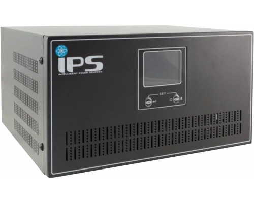 UPS IPS Power awaryjny 230V/230Vac 1000VA/1000W, napięcie pomocnicze 12Vdc, wolnoleżący, gniazda 2x S... (5902135157657)