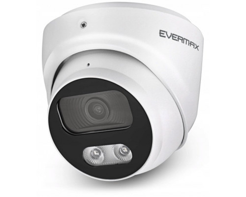 EVERMAX Up tome-shaped White 5Mpx IR 40m AI IP67 mikrofon (EVX-IP5D01-IRW-Ai-W)