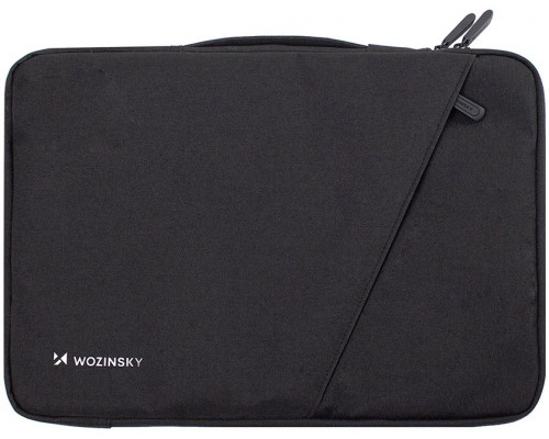 Wozinsky Na laptop WTNP-14B 13-14" z chowaną rączką - black (5907769387777)