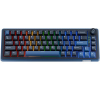 Ducky  OK-M 65, 65%, z możliwością wymiany na gorąco, RGB, ANSI - KTT Baby Blue Switches (DKOKM2567-KYUSPDCOCH1)