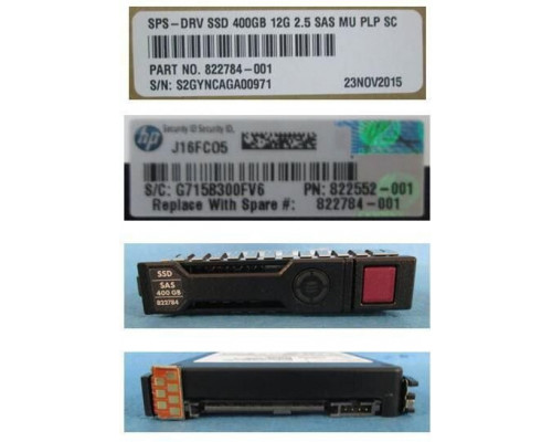 SSD HP Hot-plug SSD 400GB SAS 2.5inch (767904-B21)
