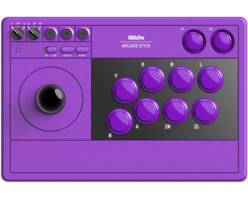 Pad 8BitUp to Arcade Stick 2.4G PC & NS Purple (RET00940)