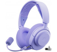 SteelSeries Arctis Nova 3P Zestaw słuchawkowy Bezprzewodowy Opaska na głowę Gaming USB Type-C Bluetooth Lawenda (61778)