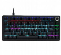 Aula Gasket F75 Black Red Switch 80 klawiszy RGB (AUF75-B-R)