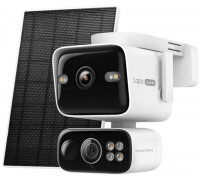 TP-Link Tapo C675D KIT venkovní/outdoor otočná kamera,solární panel (2x 8MP, 4K 2160p, IR 15m, WIFI, micro SD card)