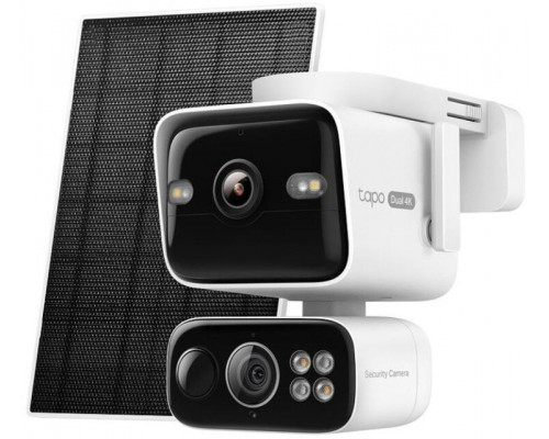 TP-Link Tapo C675D KIT venkovní/outdoor otočná kamera,solární panel (2x 8MP, 4K 2160p, IR 15m, WIFI, micro SD card)