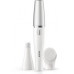 Braun Face Facial Epilator and Brush | | Number of power levels 1 | Wet & Dry | White/Silver (SE810)