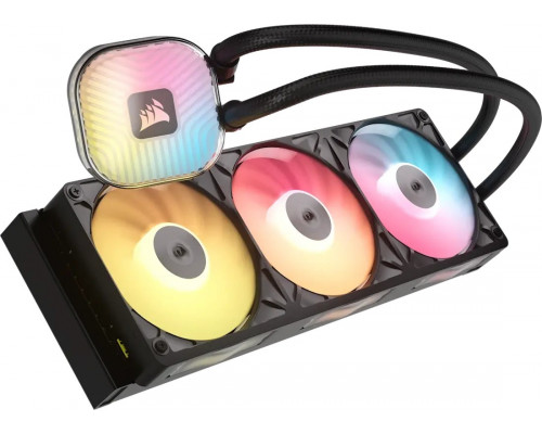 Corsair ICUE LINK TITAN II 360 RX RGB Procesor Chłodnica cieczy all-in-one 36 cm Black 1 szt. (CW-9061037-WW)