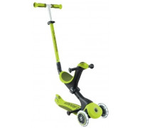 Globber Scooter Go Up Deluxe Lights, lime green, 748-606 (4100301-1489)