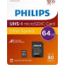 SD  Philips MicroSDXC 64 GB Class 10 UHS-I/U1 A1 V10 (FM64MP45B/10)