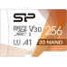 SD  Silicon Power Superior Pro Colorful MicroSDXC 256 GB Class 10 UHS-I/U3 A1 V30 (SP256GBSTXDU3V20AB)