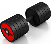 Marbo Sport Hantel MW-HSG42.5-k5 rubberized 1 x 42.5 kg