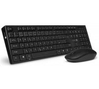 Connect IT CKM-7500-CS bezprzewodowa czarna układ CZ   SK