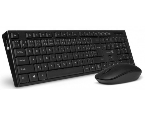 Connect IT CKM-7500-CS bezprzewodowa czarna układ CZ   SK