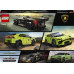 LEGO Speed Champions Lamborghini Urus ST-X i Lamborghini Huracán Super Trofeo EVO (76899)