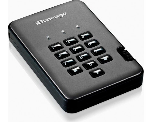 SSD iStorage diskAshur Pro 2 2TB Black (IS-DAP2-256-2000-C-G)