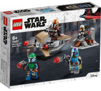 LEGO Star Wars Zestaw bojowy Mandalorianina (75267)