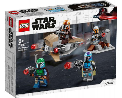 LEGO Star Wars Zestaw bojowy Mandalorianina (75267)