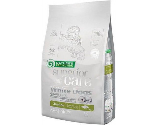 Nature’s Protection Pies superior care white dog junior small 1,5 kg