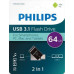 Pendrive Philips 64 GB (FM64DC152B/00)