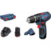 towar w Sosnowcu - Wkrętarki Bosch GSB 12V-15 Professional, 12V  2.0Ah, Li-ion 4.0Ah (06019B690G) - Morelenet_6909249