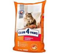 Kormotech Club 4 Paws Hairball Control Usuwanie Kul Włosowych 14 kg