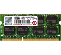 Transcend SODIMM, DDR3, 8 GB, 1333 MHz, CL9 (TS1GSK64V3H)