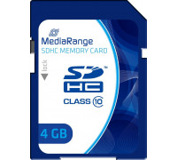 SD  MediaRange MR961 SDHC 4 GB Class 10  (MR961)
