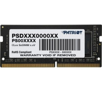 Patriot Signature, SODIMM, DDR4, 16 GB, 2400 MHz, CL17 (PSD416G240081S)