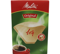 Melitta Filtry 1X4/40 Braun, 40 szt. (1X4/40)