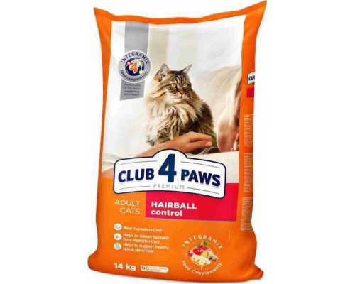 Club 4 Paws CAT 14kg HAIRBALL