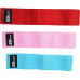 Eb Fit Hip Band dažādu pretestības līmeņu komplekts daudzkrāsains 3 gab.